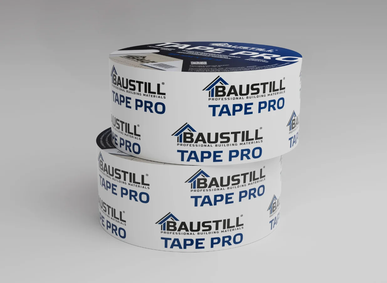 Односторонняя акриловая лента BAUSTILL TAPE PRO 60ммх25м