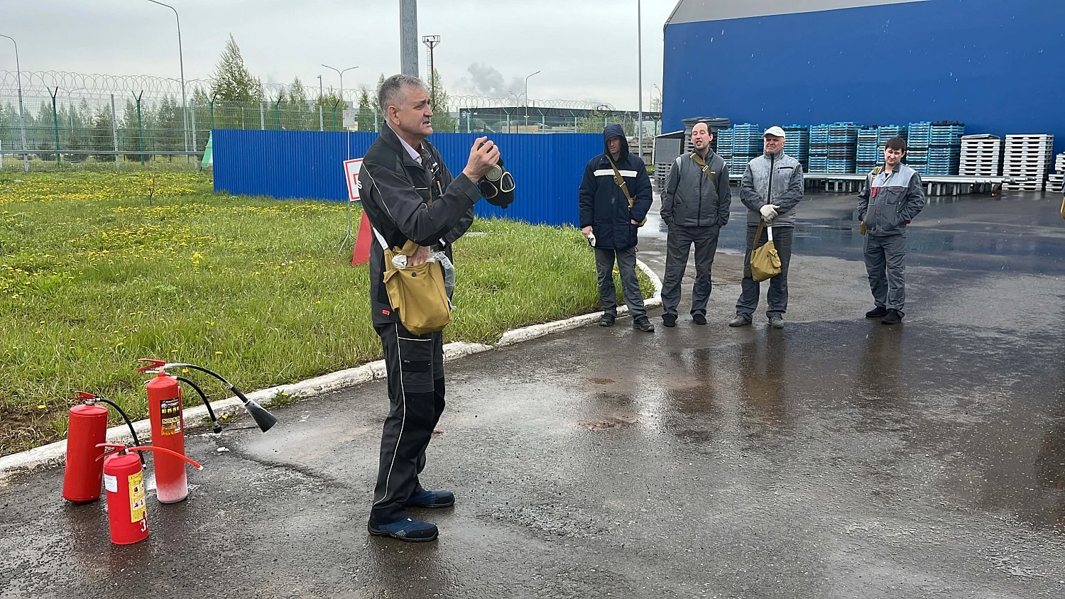 Проведение учебной эвакуации