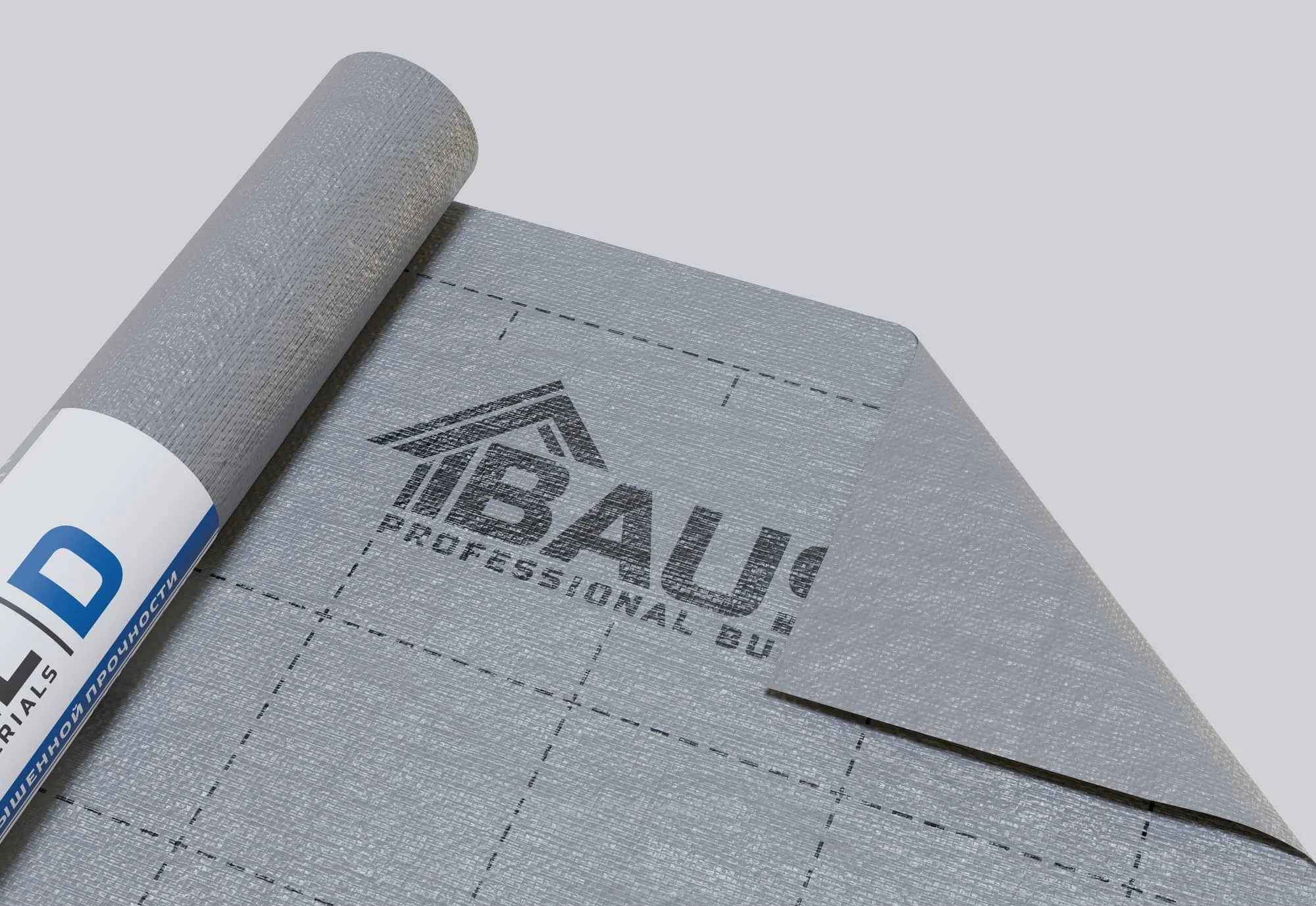 Baustill D 80 ГИДРО-ПАРОИЗОЛЯЦИЯ 80г/м2 70x1,5м серый