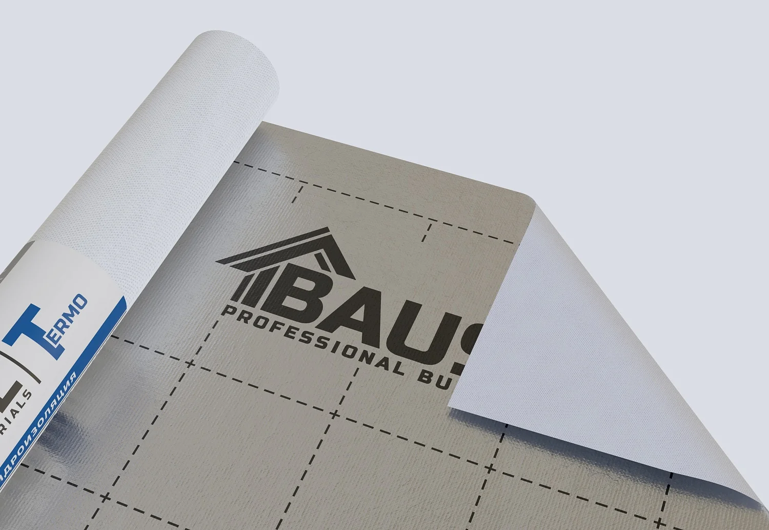 Baustill Termo 70 ТЕПЛО-ПАРО-ГИДРОИЗОЛЯЦИЯ 70г/м2 70x1,6м белый